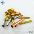 high quality hot sell brass metal tubular rivets